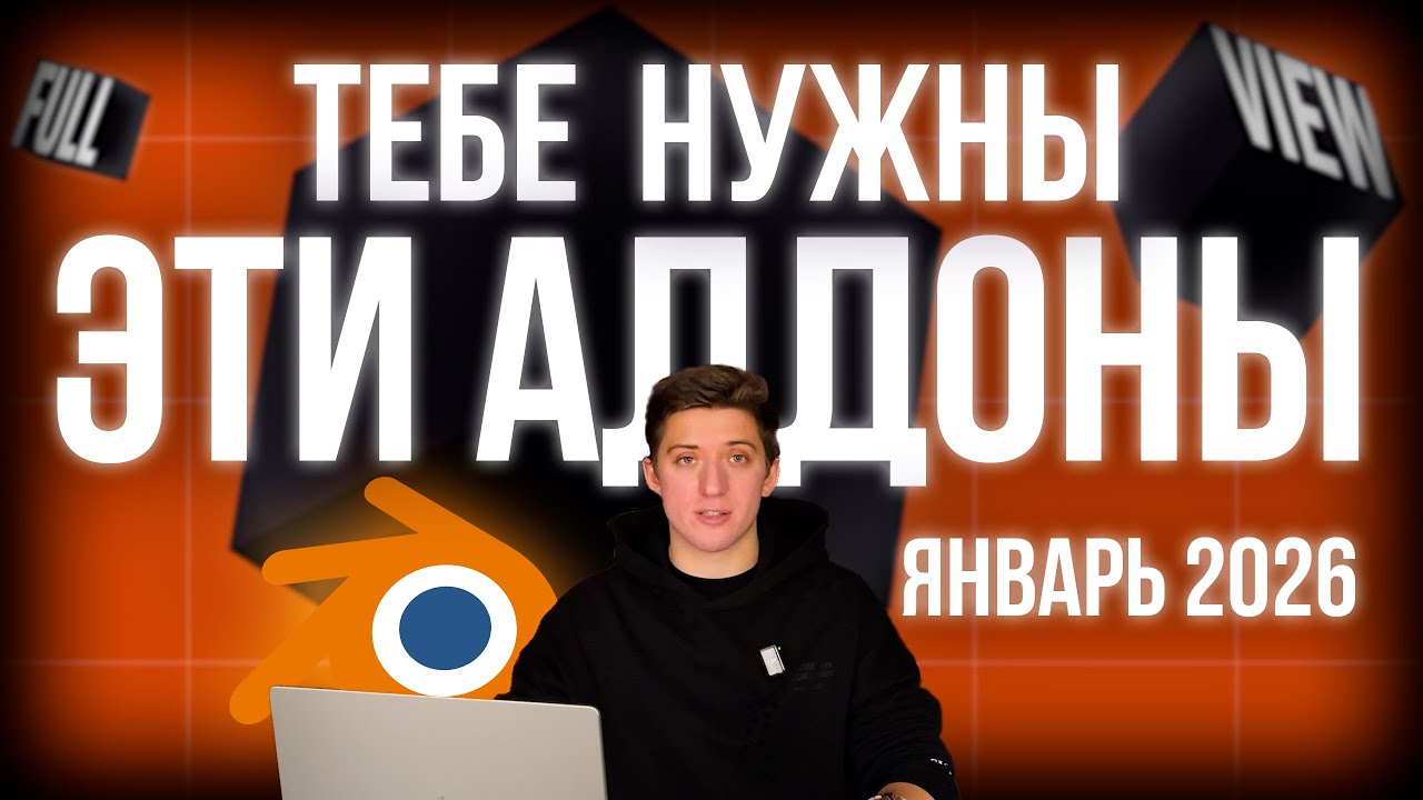 НЕОБХОДИМЫЕ аддоны для КАЖДОГО BLENDER юзера