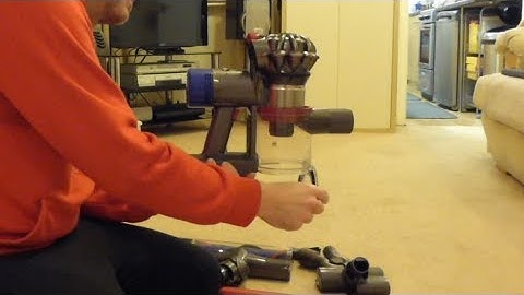 Демонстрация, часть 1 - Беспроводной ручной пылесос Dyson V8 Total Clean - Обзор / Характеристики