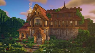 Minecraft Woodland Mansion Tutorial!