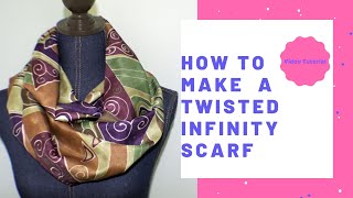 How to Make a Twisted Infinity Scarf