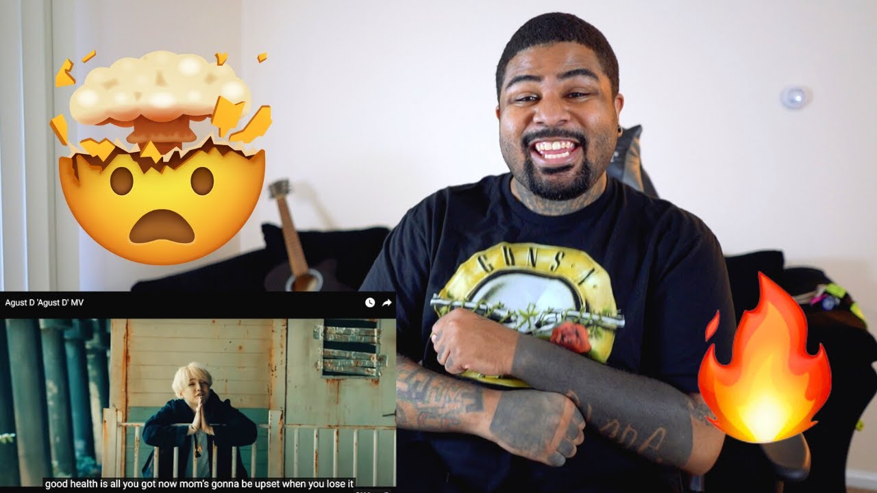 Rapper REACTS Agust D 'Agust D' MV (REACTION)
