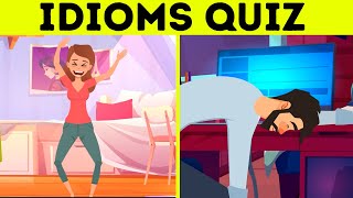 IDIOMS QUIZ 😍 | Try to pass!