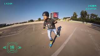 Exploring on Rollerblades: Speed, Distance, and Fun