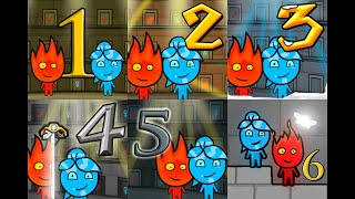 Fireboy and Watergirl all 6 games all levels screenshot 2