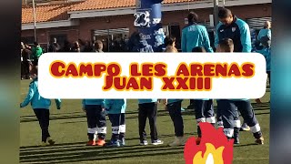 مقتطفات من عرض بملعب  لاس اريناس خوان 23campo las arenas juan23