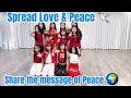 Kids Dance for World Peace 🕊️ Spread Love Not War #viralvideo #trending