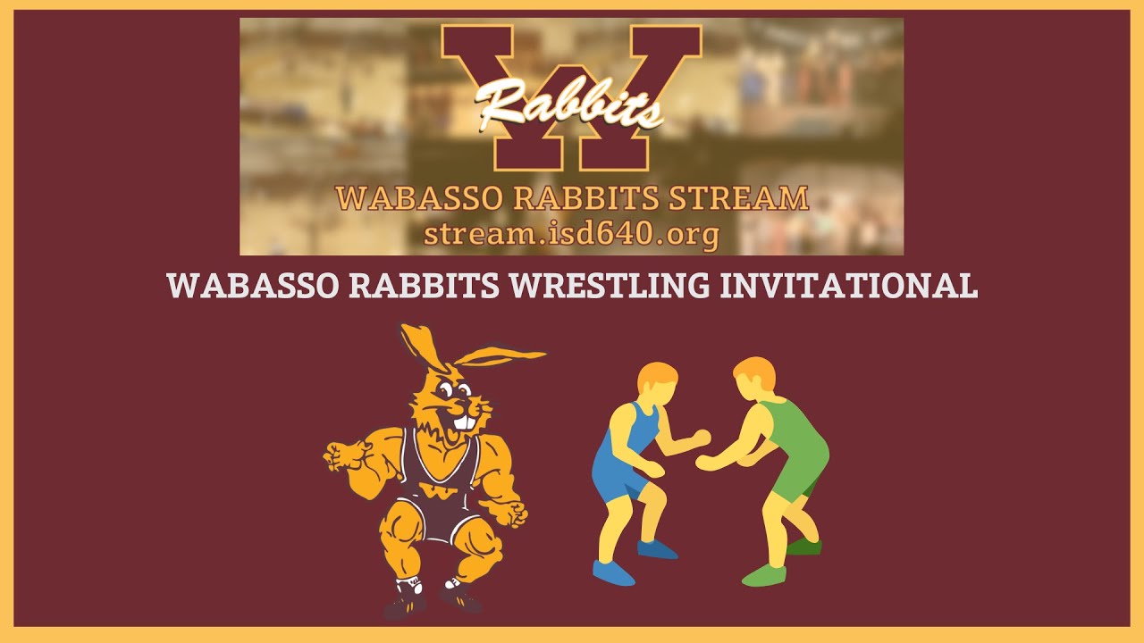 WABASSO RABBITS WRESTLING INVITATIONAL MAT 1 - 2026 - YouTube
