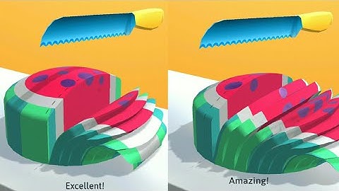 ASMR Slicing! all levels walkthrough Android iOS New Video @relaxinggaming1