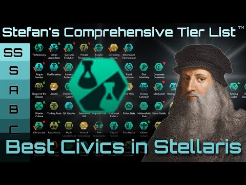 [2.2] ULTIMATE StellarisCivicsのティアリストとガイド|パート1