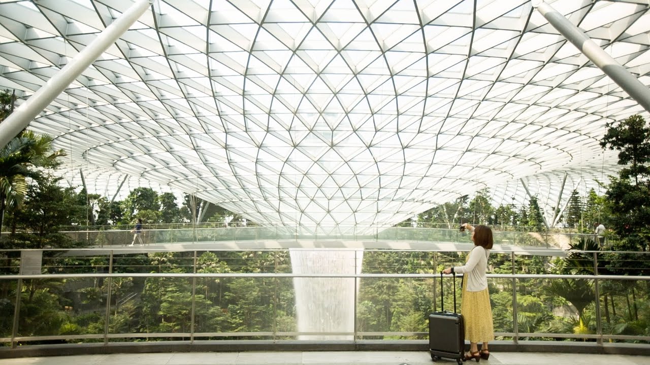 Moshe Safdie Designs Singapore's Jewel Changi Airport As a