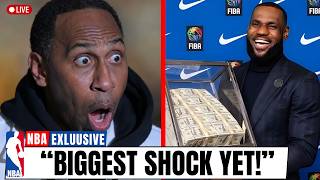LeBron James Just Signed WHAT?! Stephen A Smith Can't Believe It