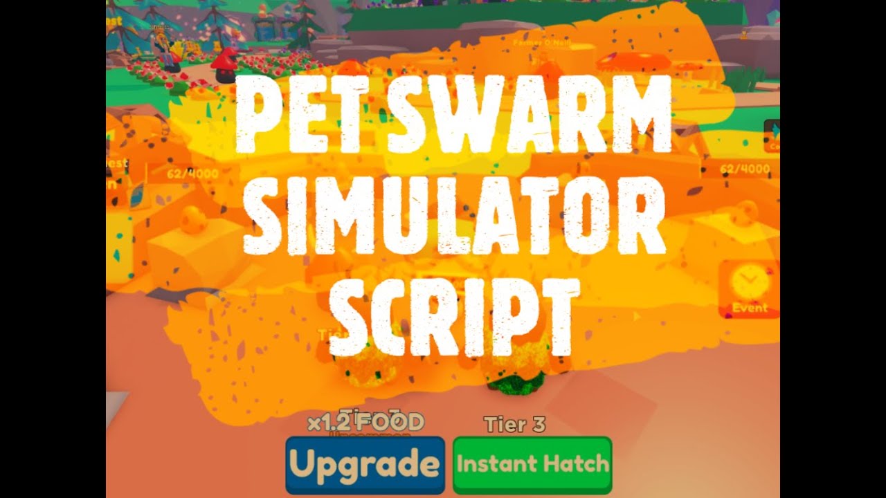 Pet Swarm Simulator Summer Event | Script | Roblox [Pastebin] - YouTube
