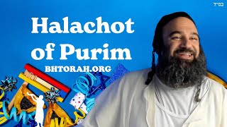 Purim Basic Halachot (laws) in 5 Minutes Purim Basic Halachot (laws) in 5 Minutes