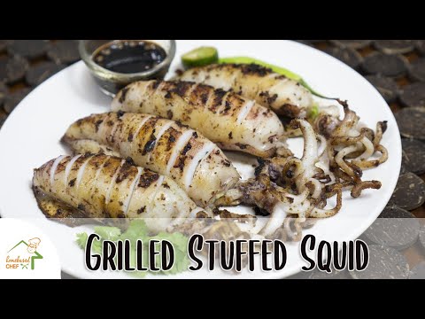Grilled Squid Recipe | HomebasedChef