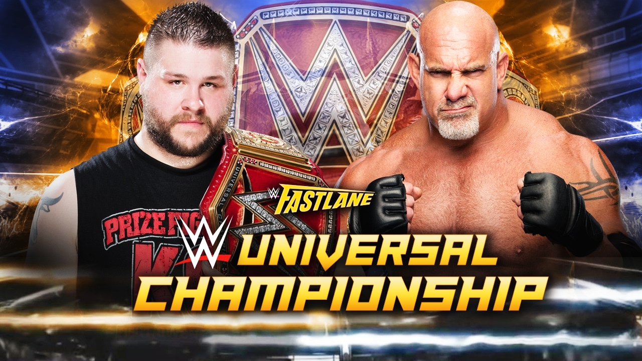 Kevin Owens vs Goldberg | Universal Championship | WWE Fastlane 2017 Simulation