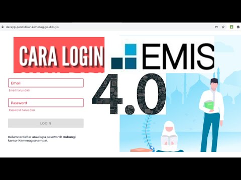 Cara Mudah Login Emis 4.0 Emis Madrasah Terbaru 2021