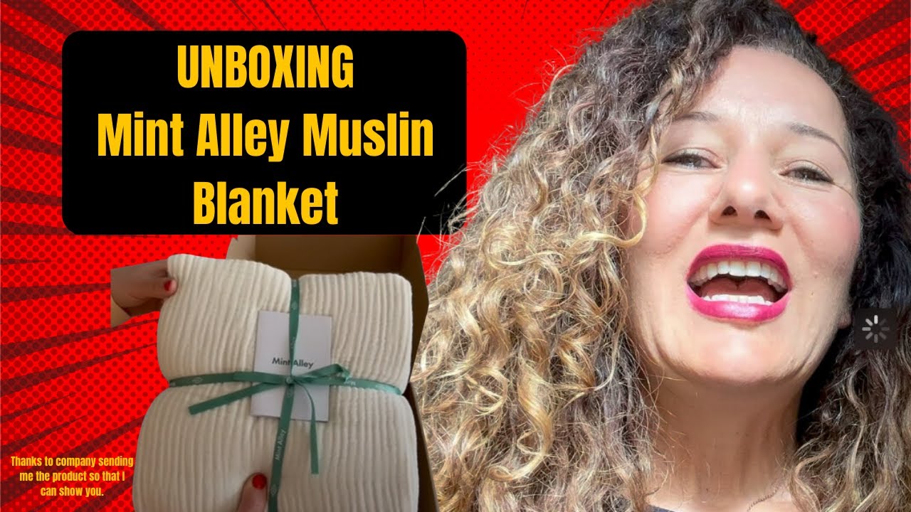 Packaging and Quality of Mint Alley Muslin Blanket Review