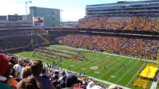 Asu football entrance vs notre dame 11-8-14