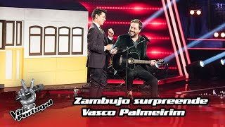 António Zambujo surpreende Vasco Palmeirim | Gala de Natal | The Voice Portugal