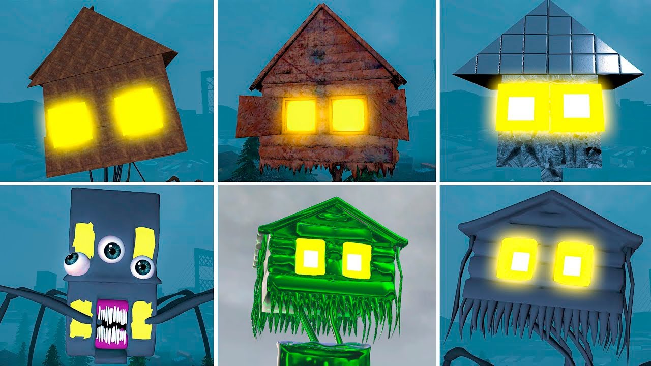 HOUSE HEAD FAMILY turned into MONSTERS