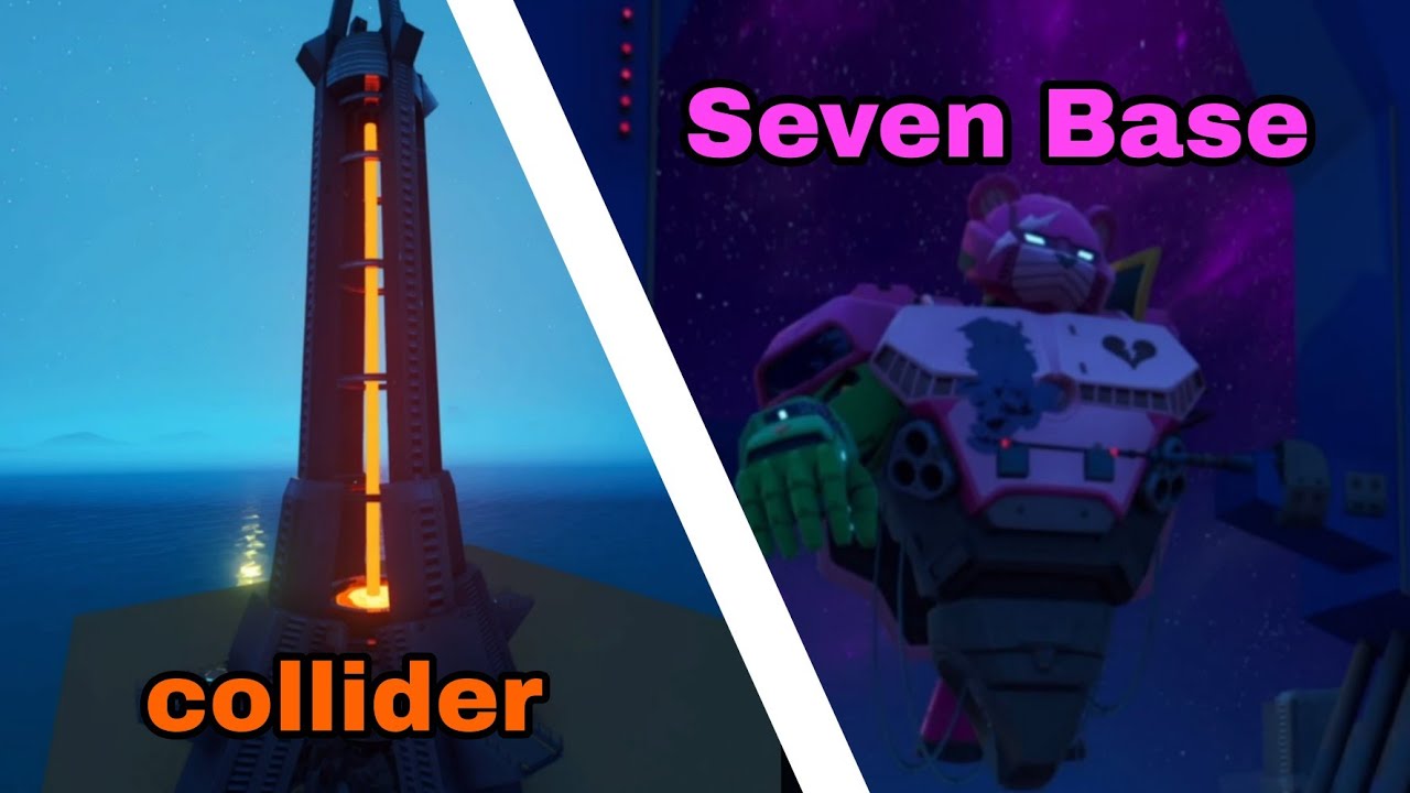 I Made The Seven Space Base And The Collider In Fortnite Creative - YouTube