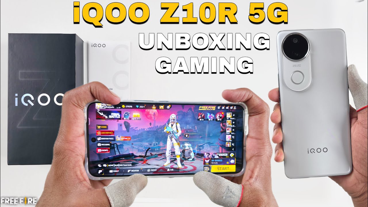 iQOO Z10R 5G Unboxing & Full Review | Gaming Test, Specs & Features Explained