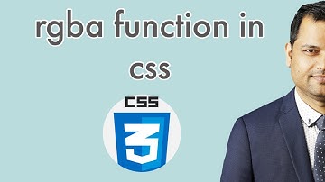 rgba css function, control the alpha or transparency of color, view color shades in chrome dev tools