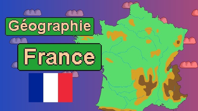 Carte France---Leçon 1 La géographie de la France 