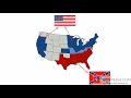 The American Civil War explained in 3 minutes - mini history