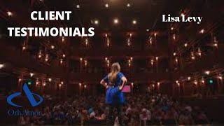 Lisa Levy Testimonial for Orly Amor's Business in a Box for Public Speakers