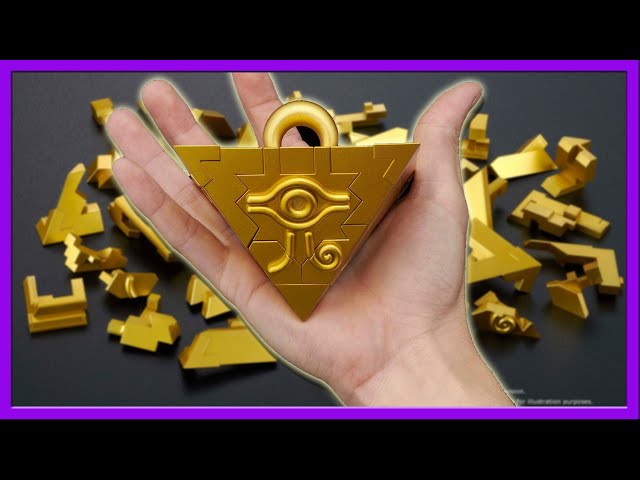 Yu-Gi-Oh! Ultimagear Millennium Puzzle Gold Sarcophagus