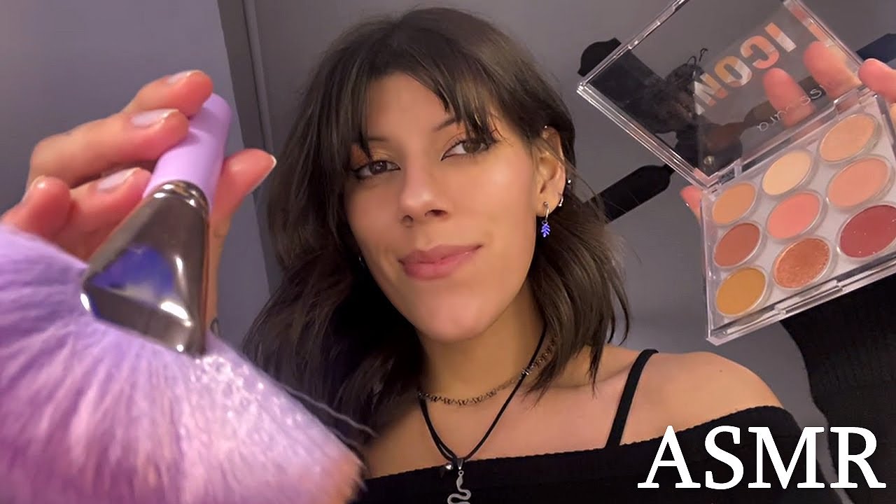 ASMR🌙TE MAQUILLO roleplay REALISTA | Soft Spoken | Español Argentina