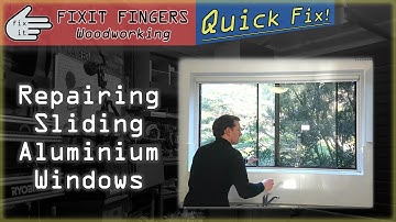 Repair Sliding Aluminium Window Tracks