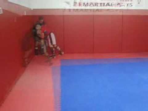 Antonio Carvalho vs Barry "MackDaddyFlex" McDonald (MMA Training/Strikin...