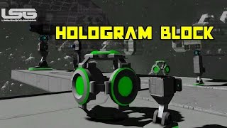 Space Engineers - Projector / Hologram Block, Automated Building