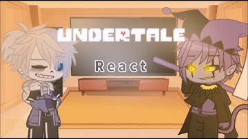 llUndertale reactll sans vs jevil
