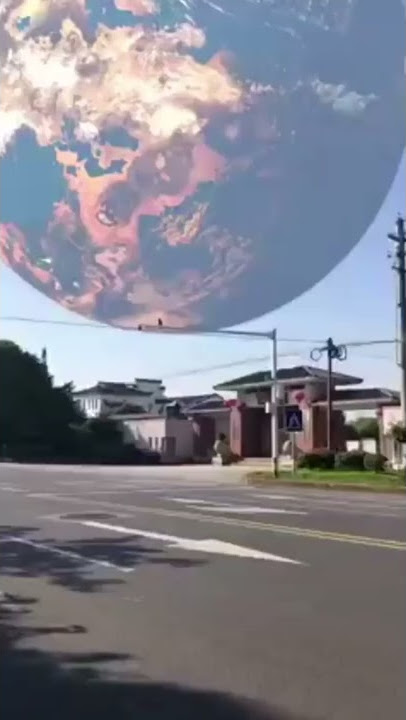 Apakah seperti ini, kengerian bila planet lain menghantam bumi 😣😖