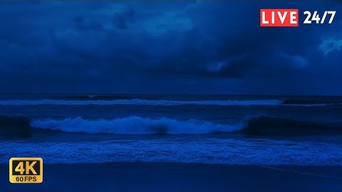 All You Need To Fall Asleep - Ocean Sounds For Deep Sleeping With A Dark Screen And Rolling Waves