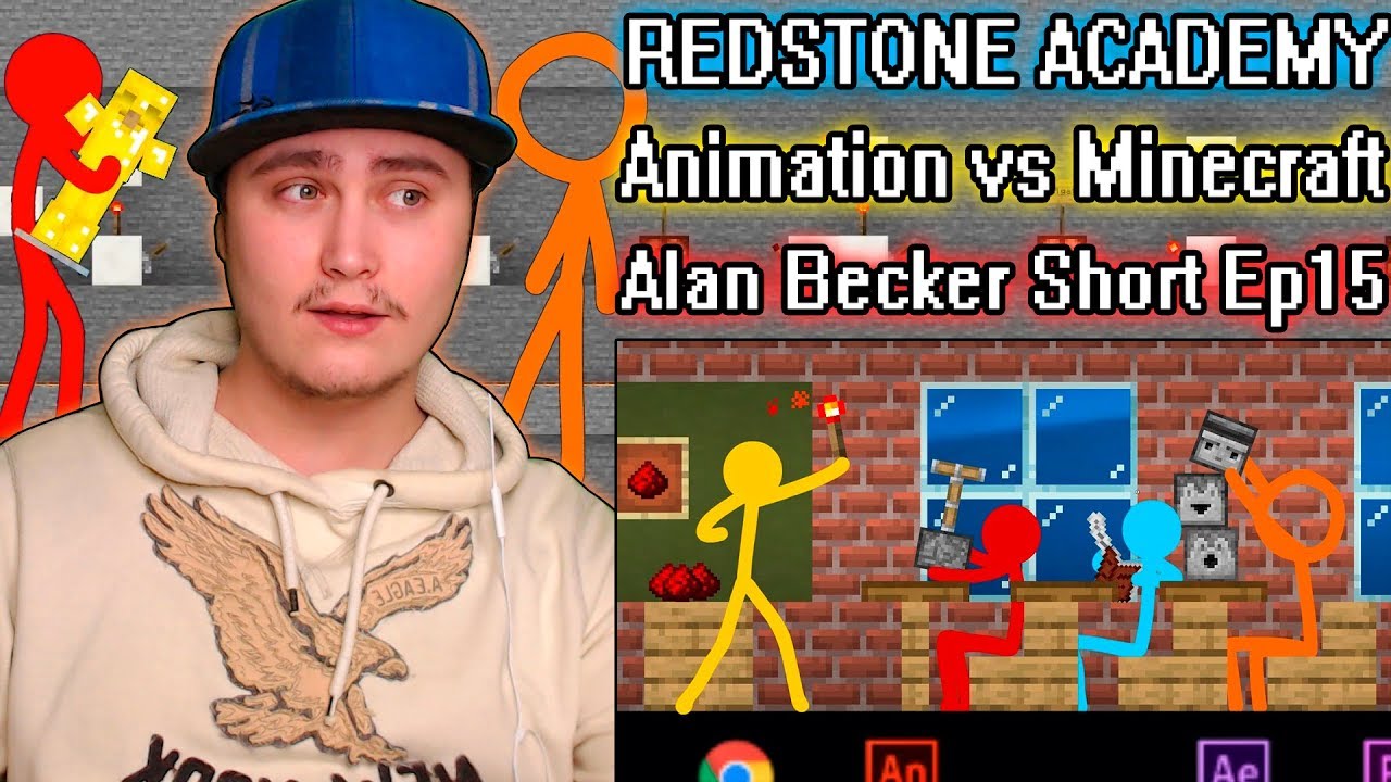 Redstone Academy - Animation vs. Minecraft Shorts Ep 15 