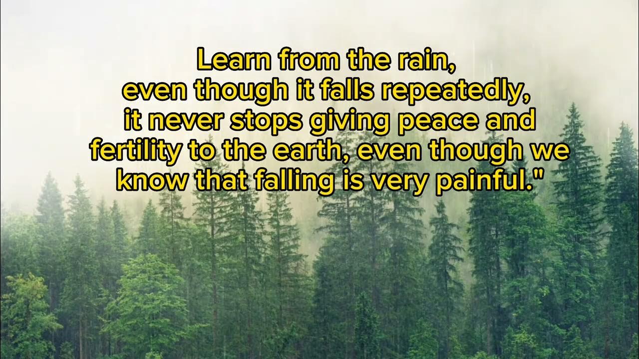 Rain meaning YouTube