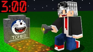 ASLA GECE 3'te TOMBİŞ'in MEZARINA GİTMEYİN 😱 - Minecraft