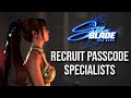 Stellar blade recruit passcode specialists  full walkthrough