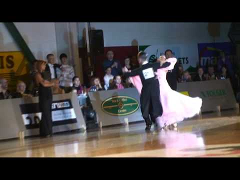 Andres Liiv & Kristin Vaha - Solo Quickstep Estonian Amateur Ballroom Championships 2009