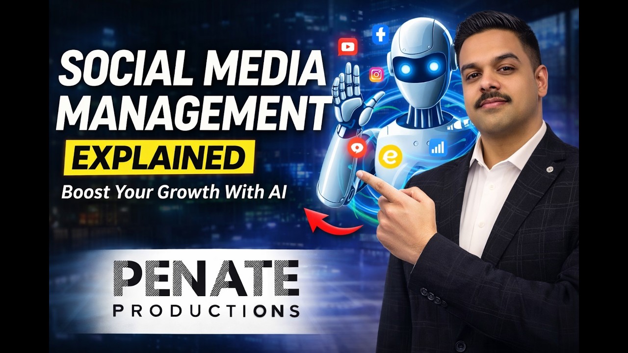 Social Media Management Explained (Step-by-Step) | Grow Faster With AI – Penate Productions