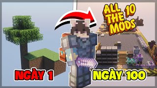 MORO Sinh Tồn 100 Ngày All the Mods 10: To the Sky Trong Minecraft Hardcore ! screenshot 5