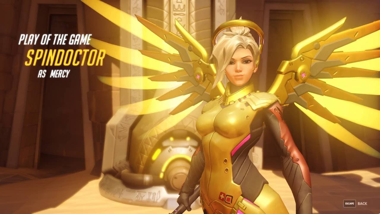 Overwatch: Mercy Huge Rez