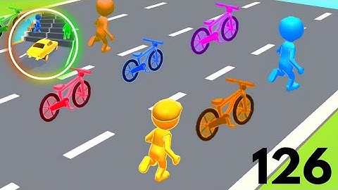 Shape Shifting 🏃🚗🚲🛵🚁 🛶🛥️ 🚂  All Levels New Update GamePlay Walkthrough Android,Ios (Level 126)