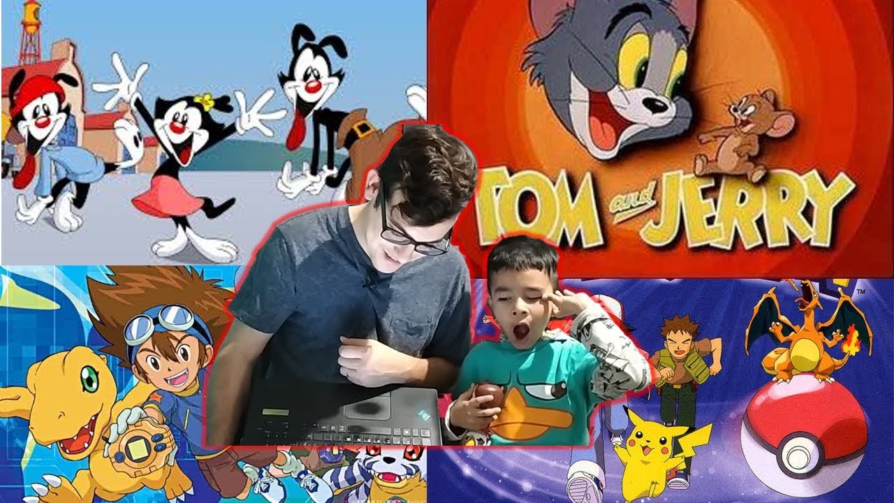 NIÑO REACCIONA A CARICATURAS DE LOS 90S ¿LE GUSTO? 😱 YouTube