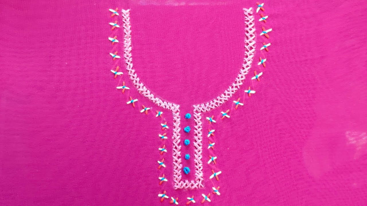 soft girl era but make it EMBROIDERY neck borderline 💐🧵✨