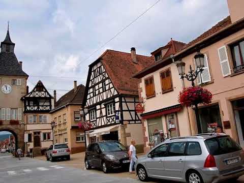 Le village de Rosheim en Alsace (2018)
